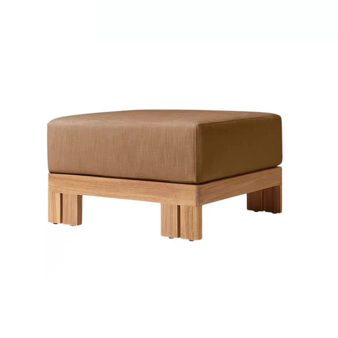 Matila Teak Outdoor Pouf