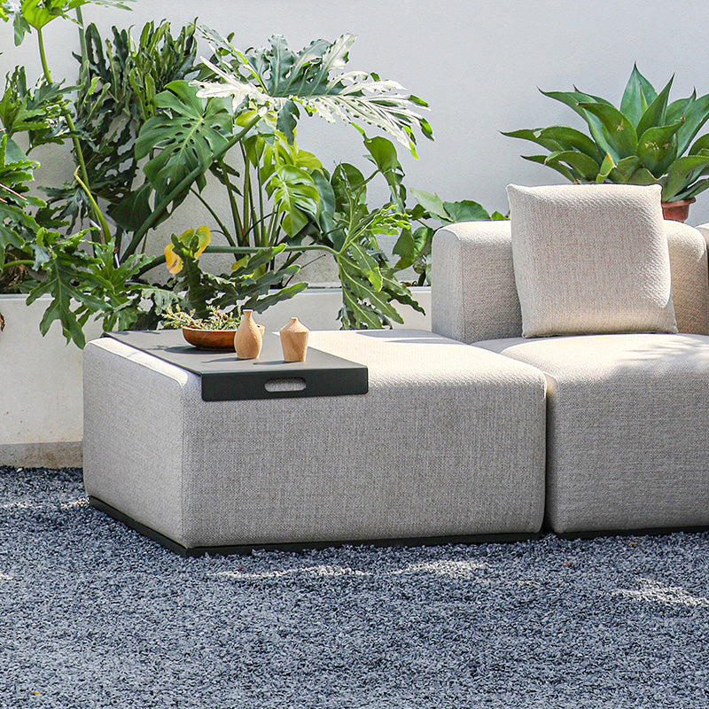Bana Outdoor Square Coffee Table