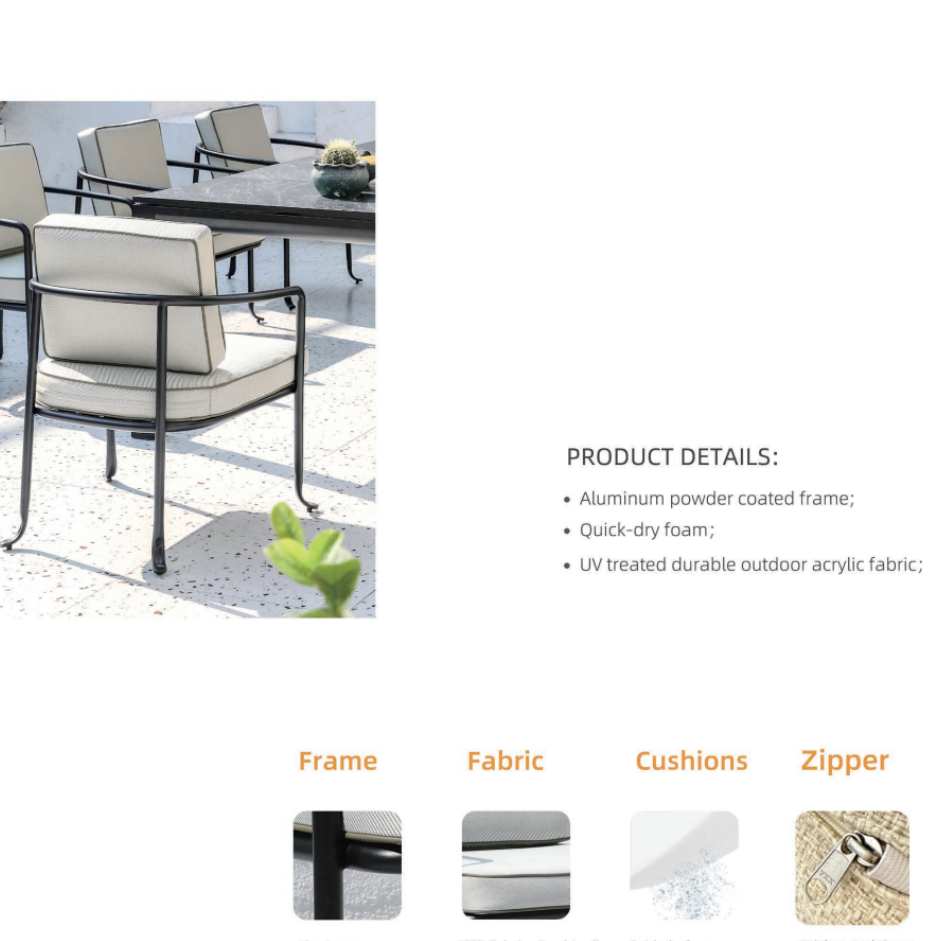 Borea Outdoor Dining Chair