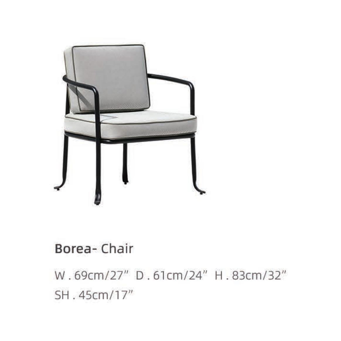 Borea Outdoor Dining Chair