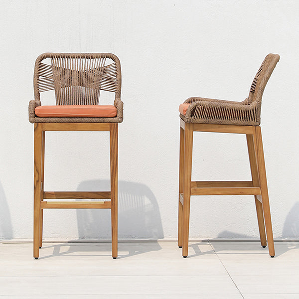 Belifer Outdoor Bar Stool
