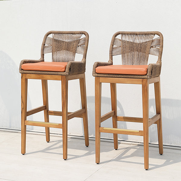 Belifer Outdoor Bar Stool