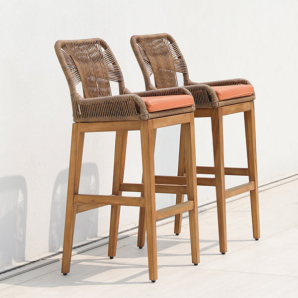 Belifer Outdoor Bar Stool