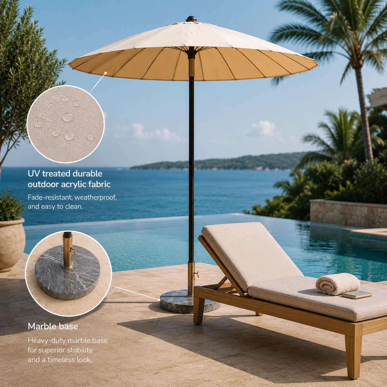 Roman Patio Umbrella