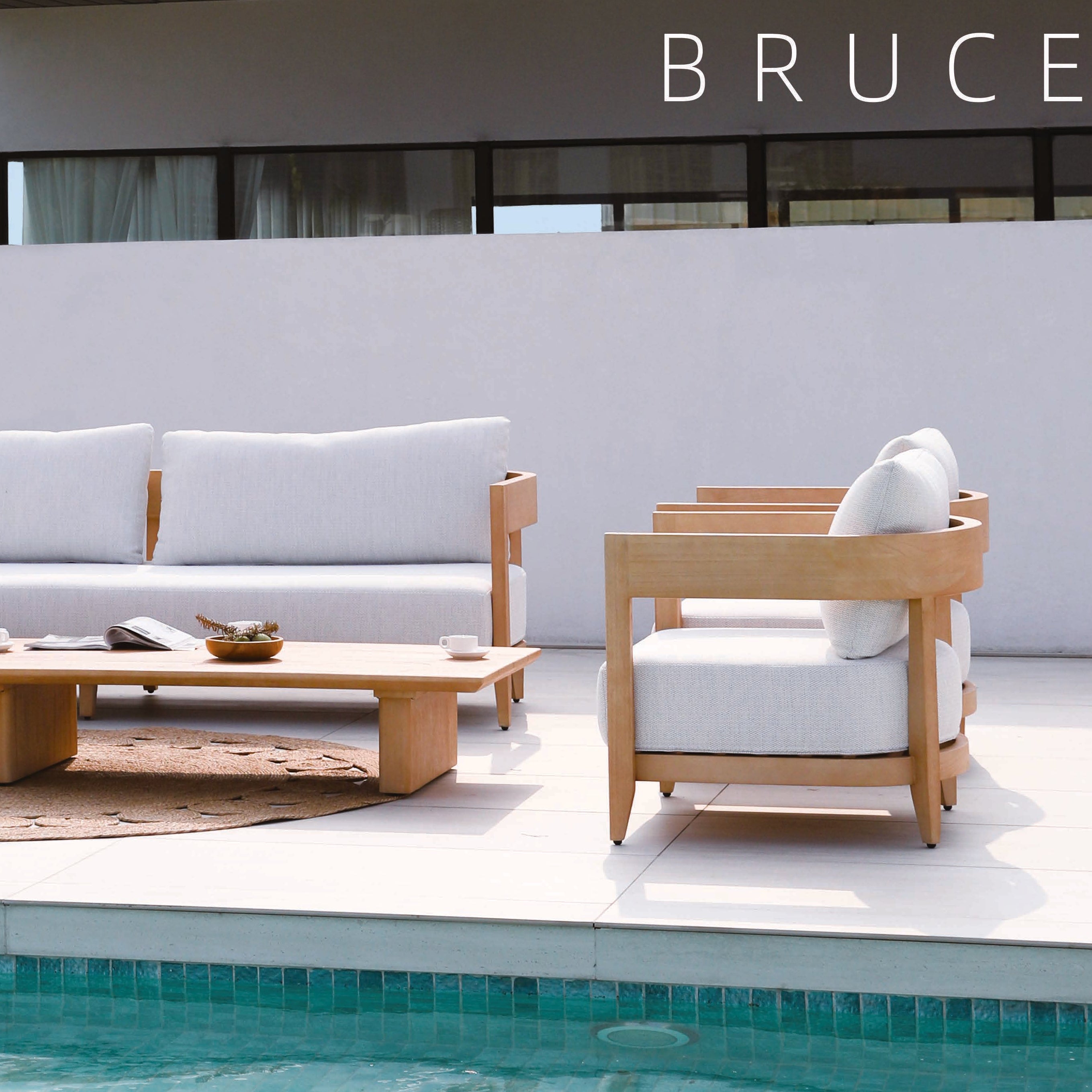 Bruce Outdoor Single Sofa