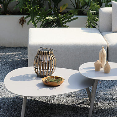 Bana Outdoor Square Coffee Table