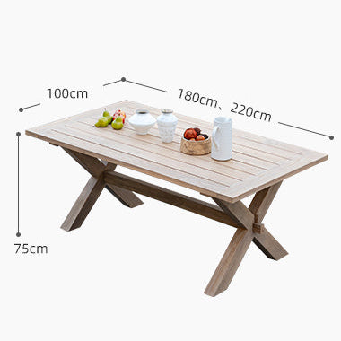 Nikara Outdoor Long Coffee Table