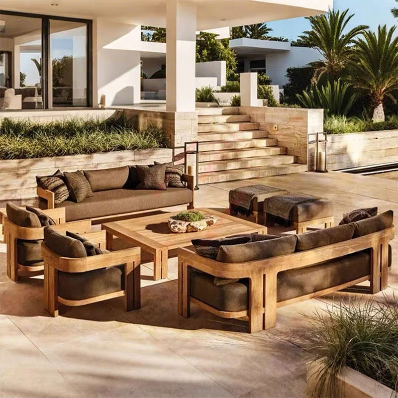 Matila Teak Outdoor Single Sofa