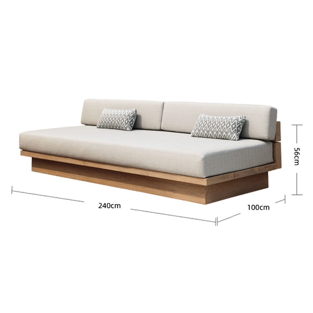 Menorca Outdoor Three Seater Sofa
