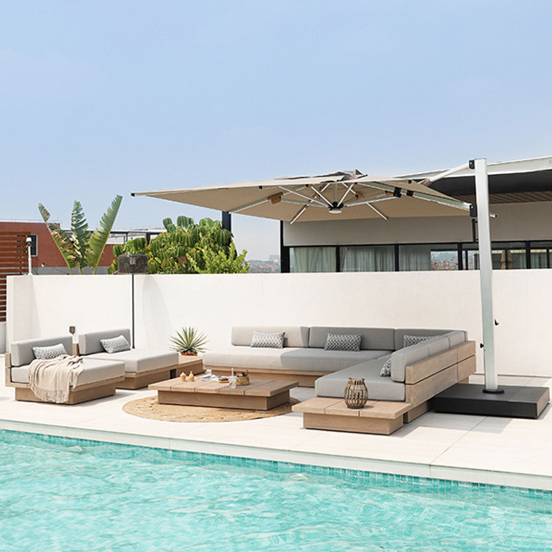 Menorca Outdoor Square Coffee Table