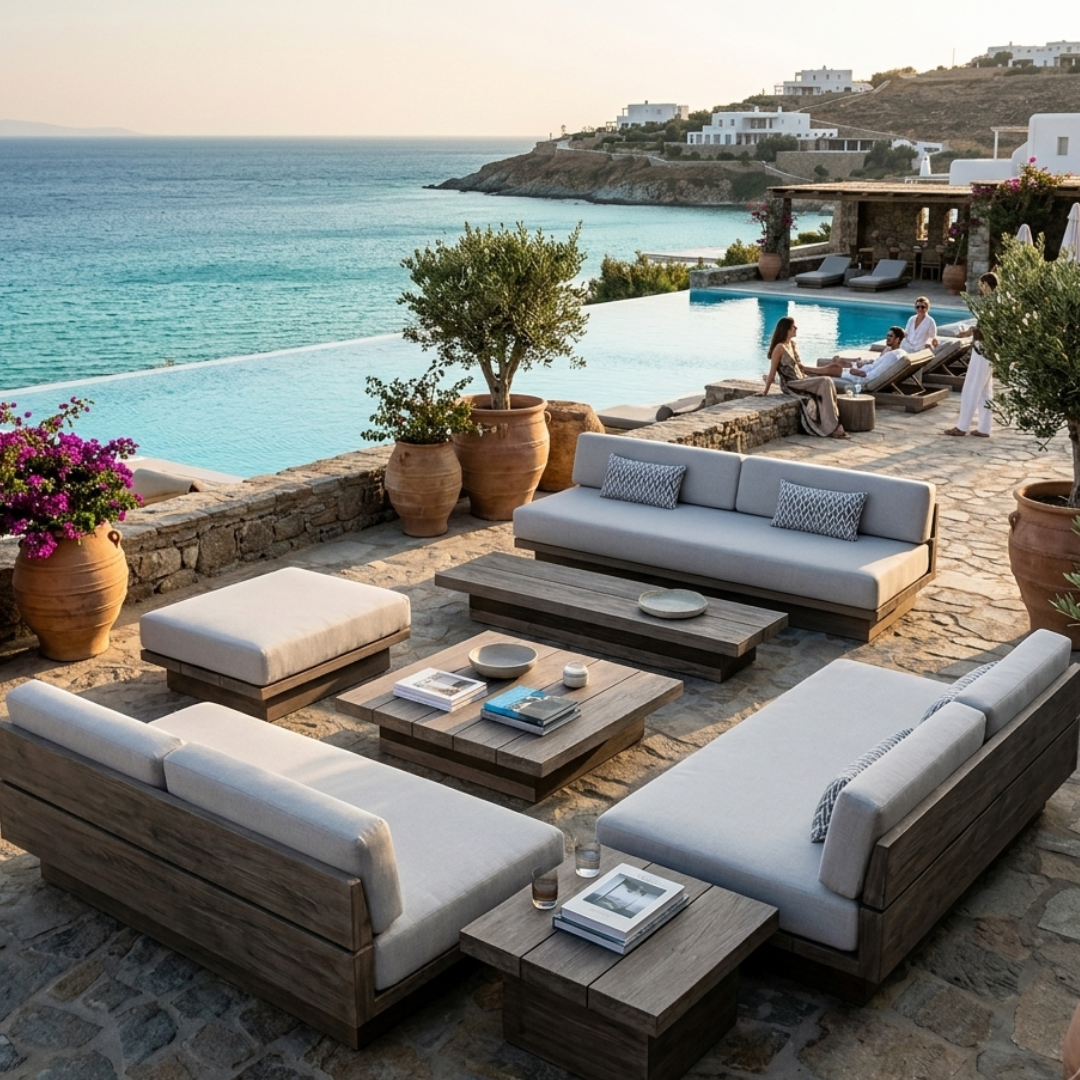 Menorca Outdoor Foot Rest