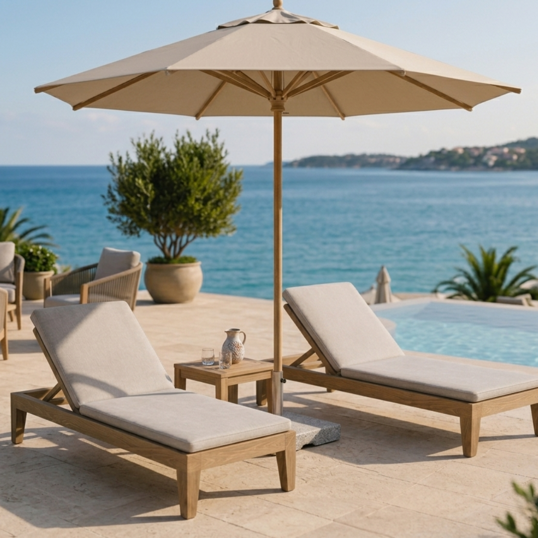 Menorca Outdoor Sun Lounger