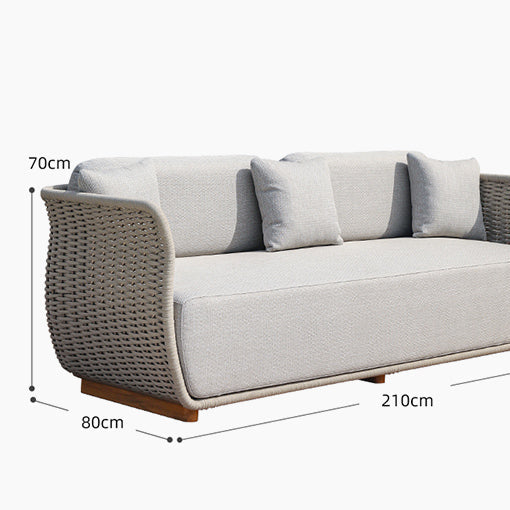 Ousi Outdoor Three Seater Sofa