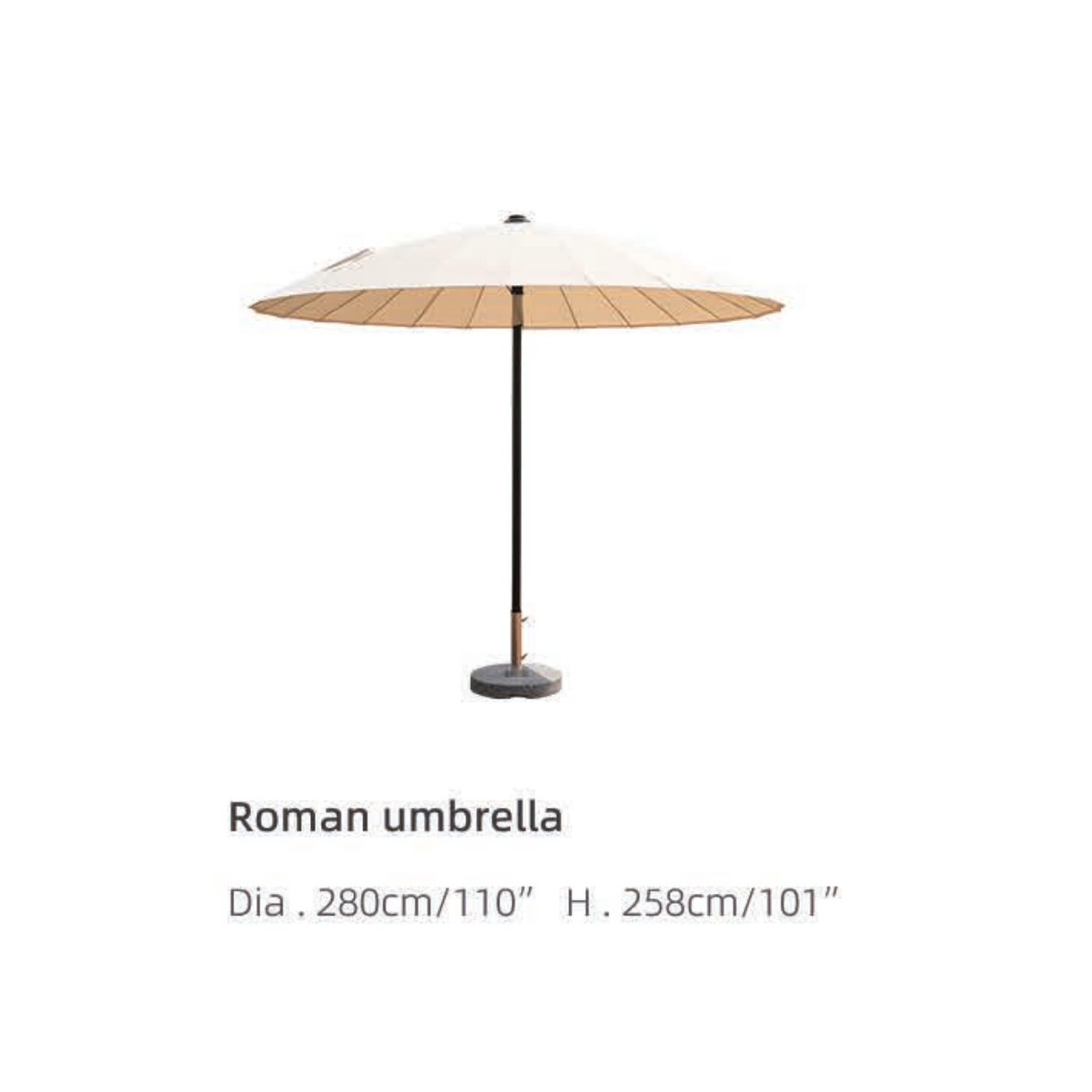 Roman Patio Umbrella