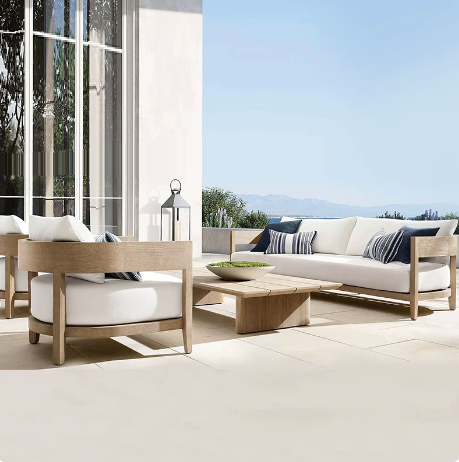 Bruce Outdoor Round Coffee Table
