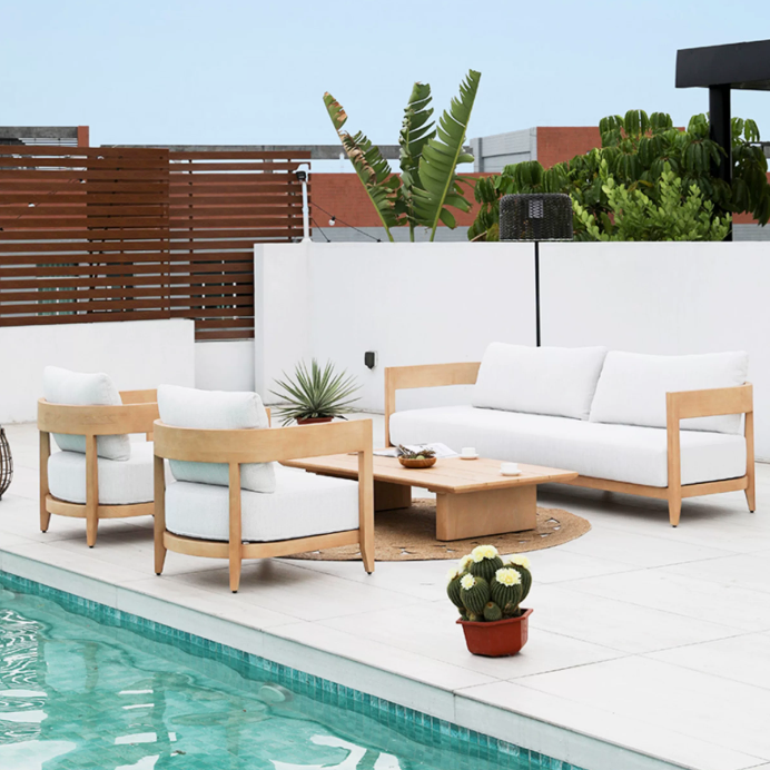Bruce Outdoor Single Sofa