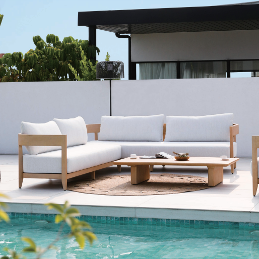 Bruce Outdoor Three Seater Sofa