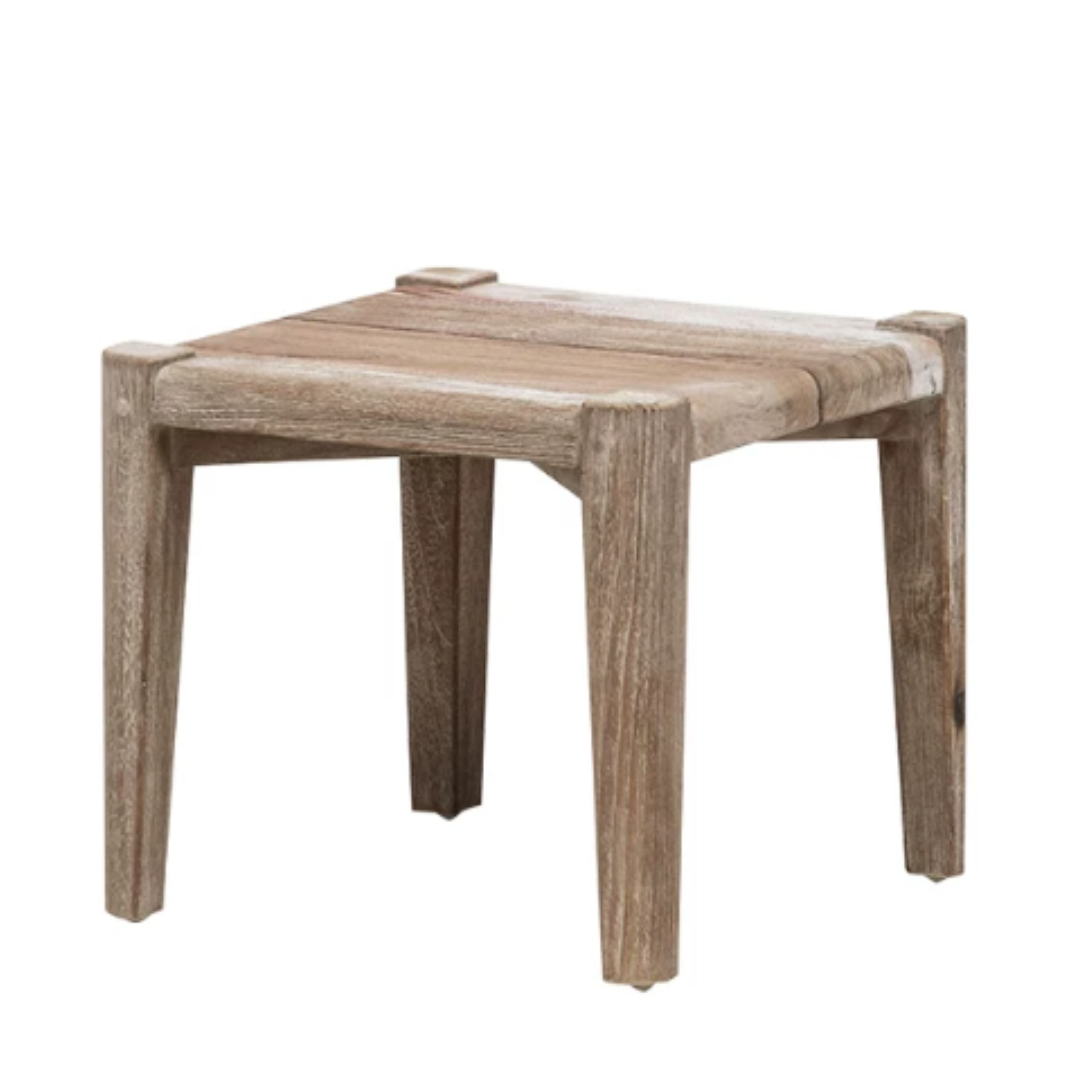 Cane Outdoor Side Table