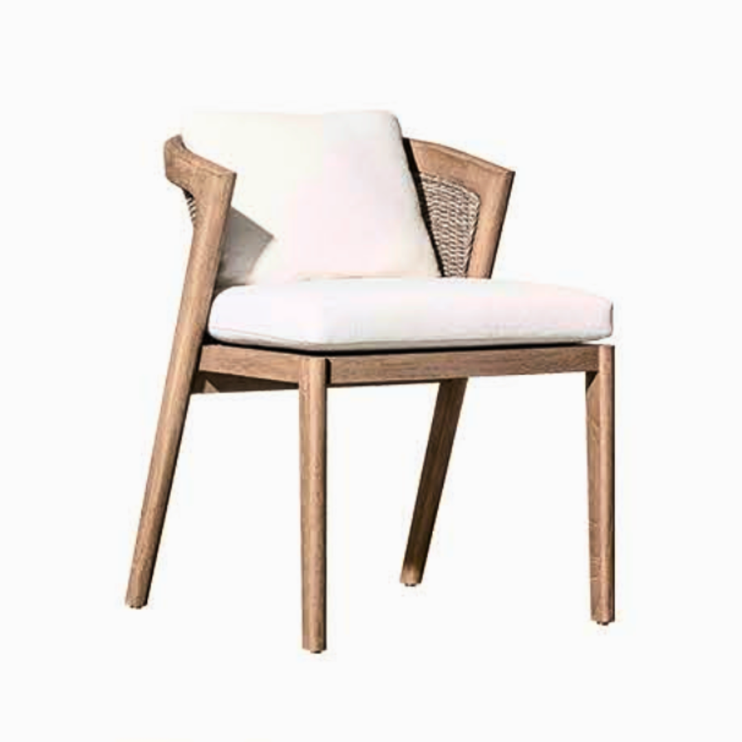 Malta Outdoor Dining Armless Chair