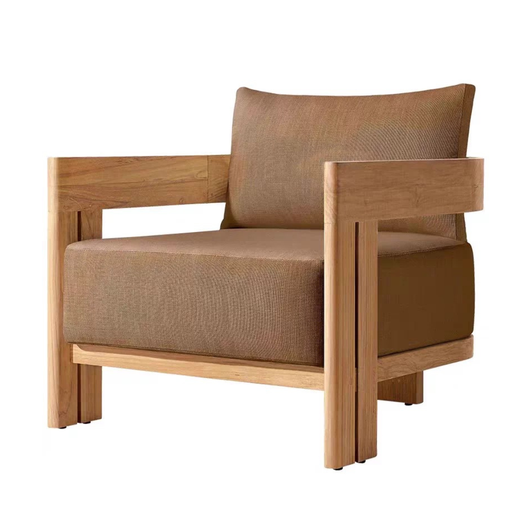 Matila Teak Outdoor Single Sofa