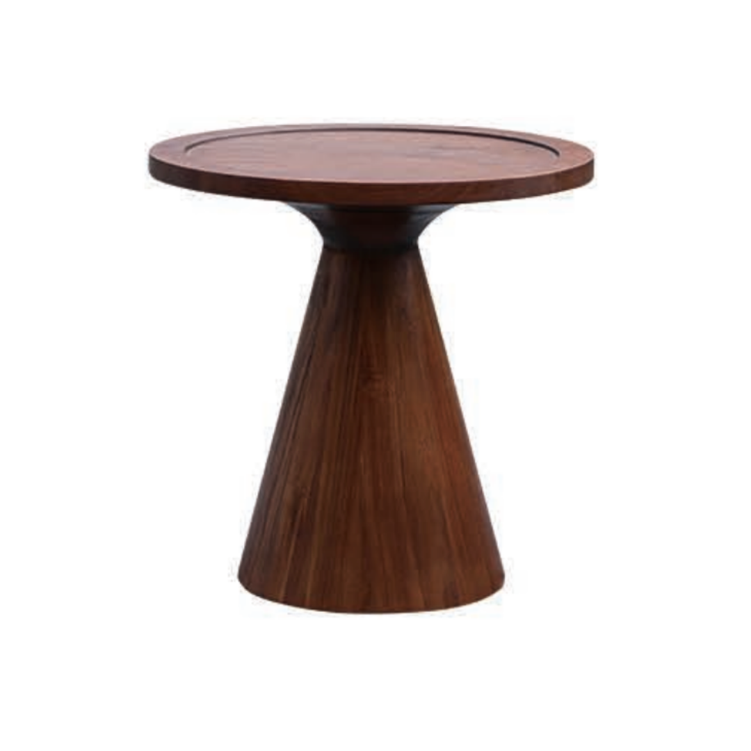 Shell Outdoor Round Coffee Table