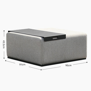 Bana Outdoor Square Coffee Table