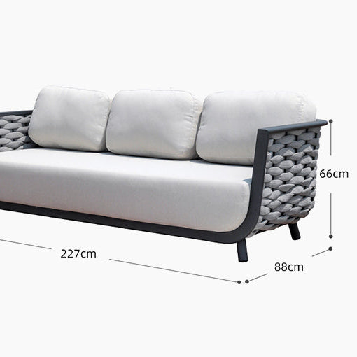 Weiss Outdoor Three Seater Sofa