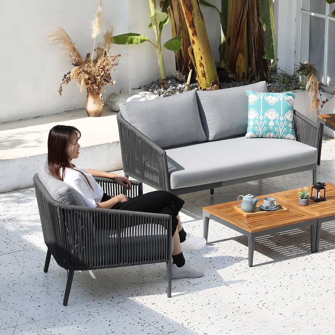 Yass Outdoor Single Sofa