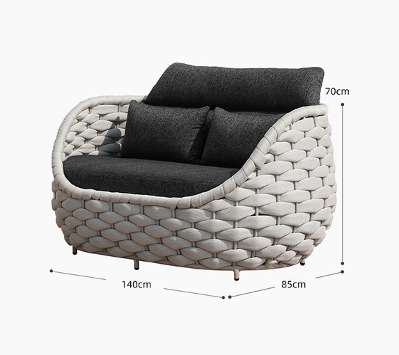 Nest Outdoor Two Seater Sofa