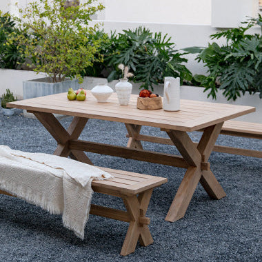 Nikara Outdoor Long Coffee Table