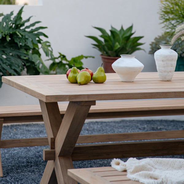 Nikara Outdoor Long Coffee Table