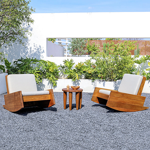 Asturias Outdoor Rocking Arm Chair