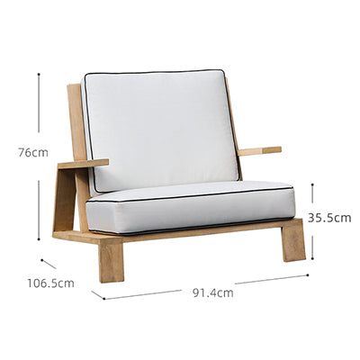 Danton Outdoor Single Sofa