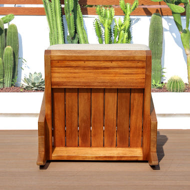 Asturias Outdoor Rocking Arm Chair