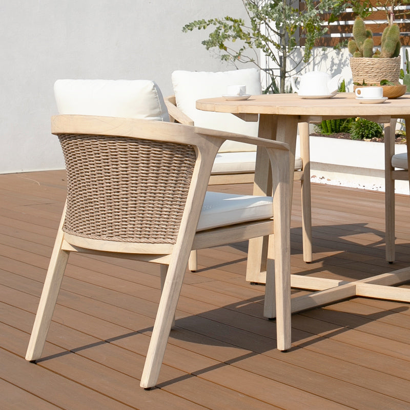 Malta Outdoor Dining Arm Chair
