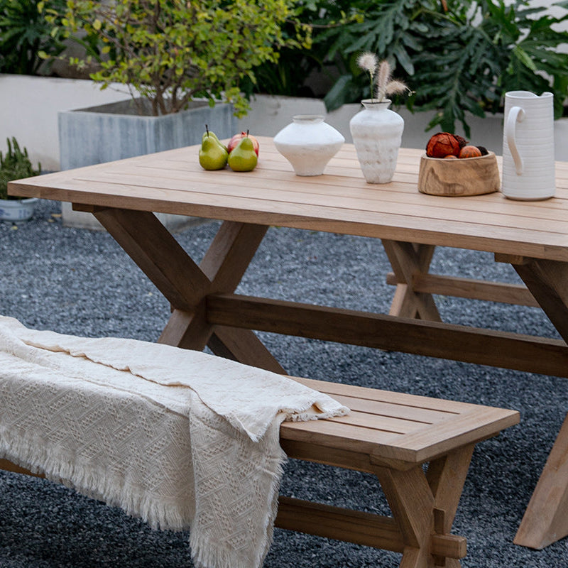 Nikara Outdoor Long Coffee Table