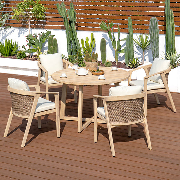Malta Outdoor Dining Armless Chair